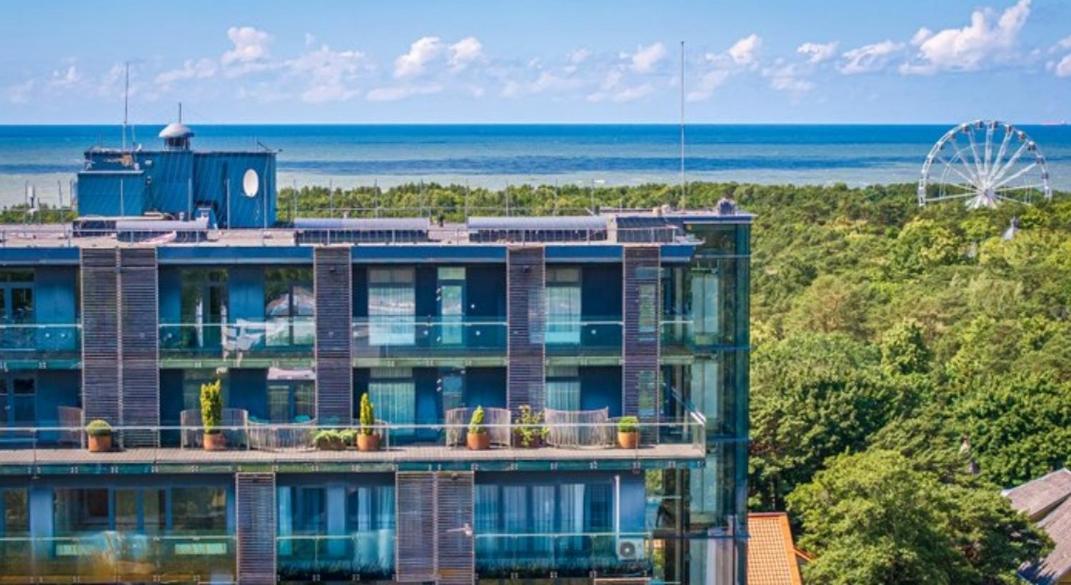 Palanga Sea View Apartment Екстериор снимка