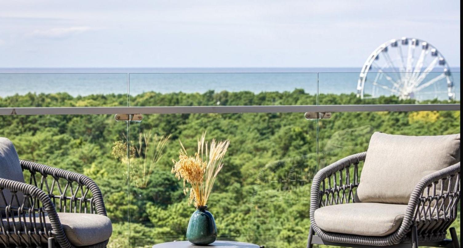 Palanga Sea View Apartment Екстериор снимка